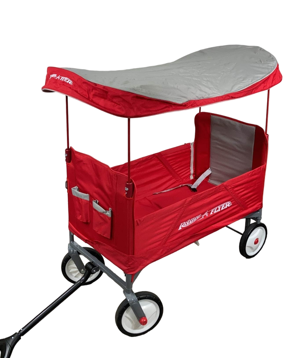 Radio Flyer 3-in-1 EZ Fold Wagon With Canopy