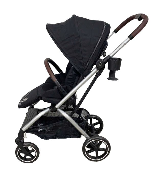 secondhand Cybex Eezy S Twist2 Stroller, 2022, Moon Black