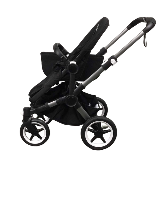 secondhand Bugaboo Donkey 5 Mono Base Stroller, 2023, Graphite, Midnight Black