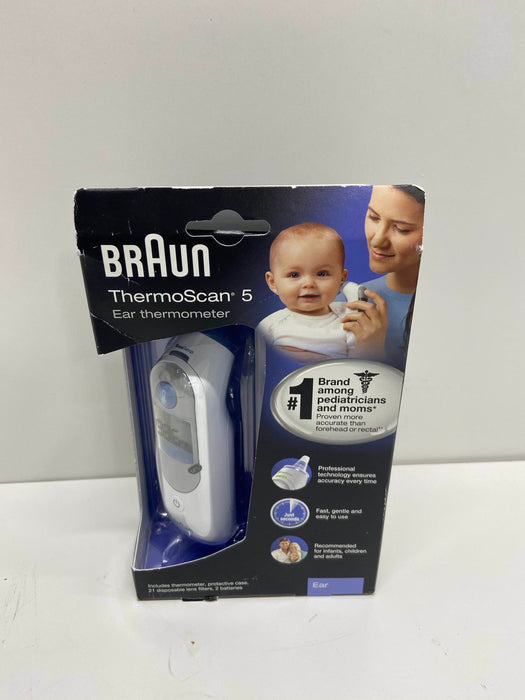 used Braun Thermoscan Ear Thermometer, 5