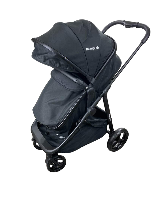 used Mompush Meteor 2 Stroller, Black, 2022