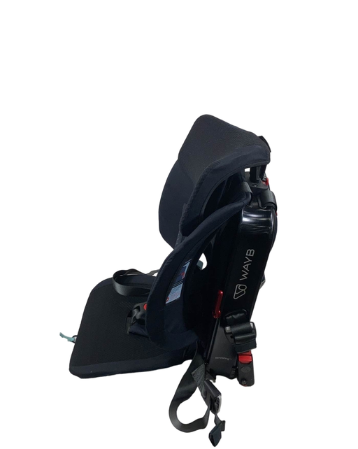 secondhand WAYB Pico Portable Car Seat Bundle, Jet, Deluxe Bag, 2022