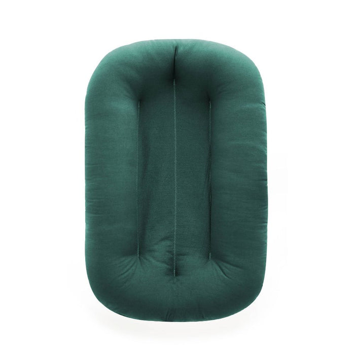 used Snuggle Me Organic Sensory Infant Lounger, Moss