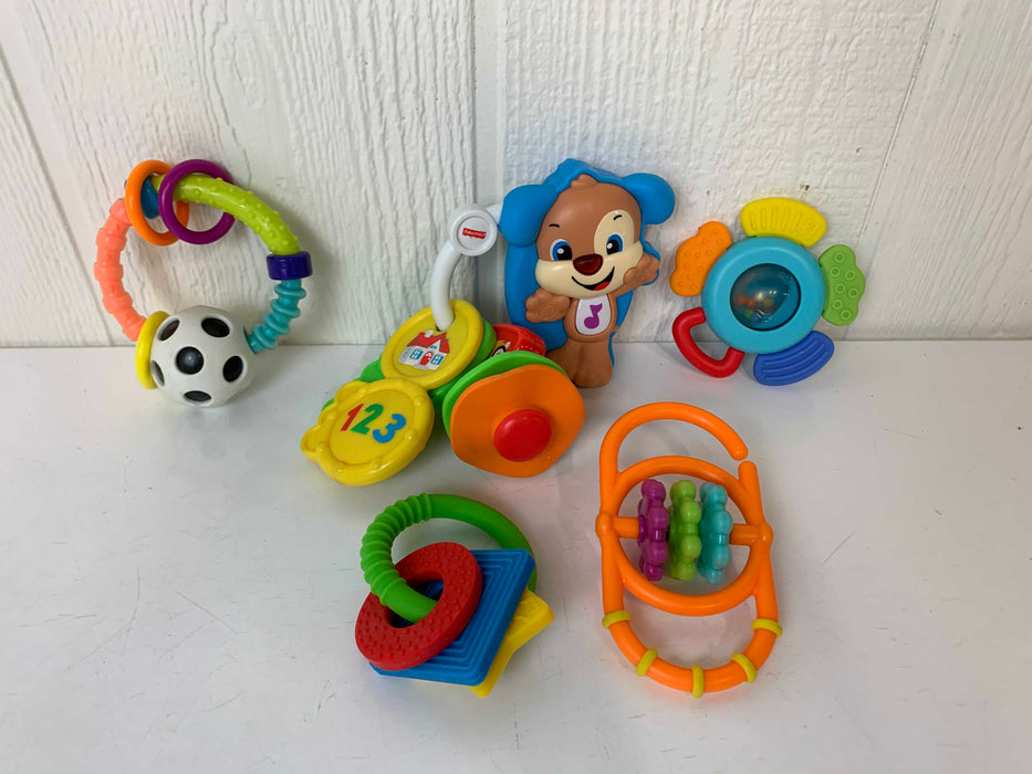 used BUNDLE Teething And Grasping Toys