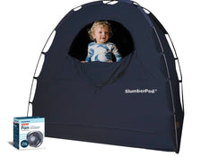 used SlumberPod 3.0 Sleep Canopy with Fan, Navy