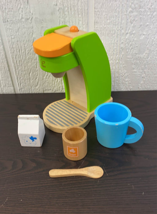 used Hape Kid’s Coffee Maker Wooden Kitchen Set