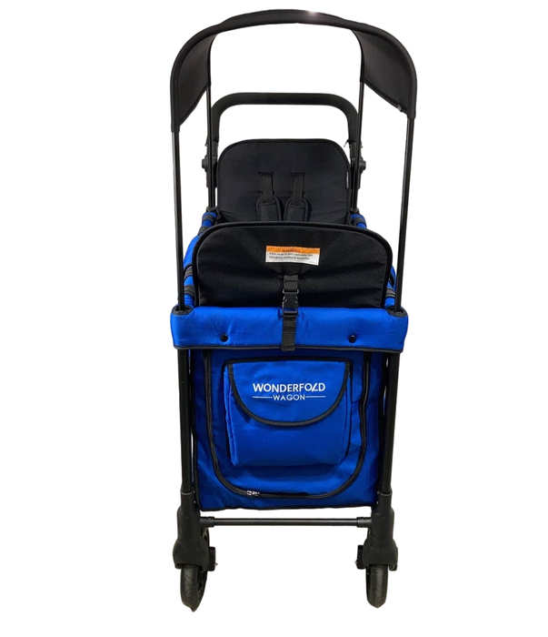 Wonderfold W2 Original Multifunctional Double Stroller Wagon, 2021, Blue