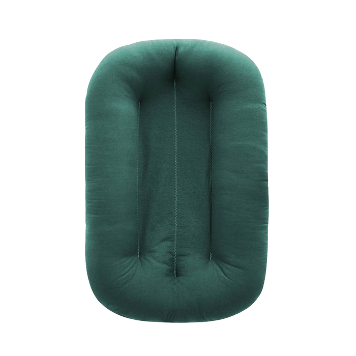 used Snuggle Me Organic Sensory Infant Lounger, Moss