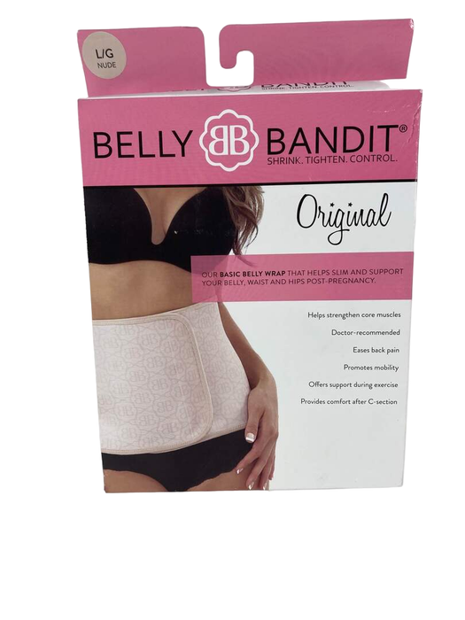 used Belly Bandit Original Belly Wrap, L, Nude