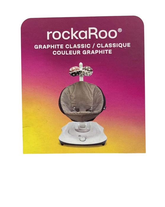 used 4moms RockaRoo, Graphite Classic