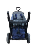 used Wonderfold X2 Push + Pull Double Stroller Wagon, Navy, 2019