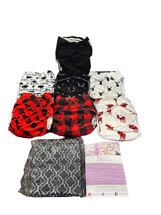 used Nora’s Nursery Cloth Diaper Collection