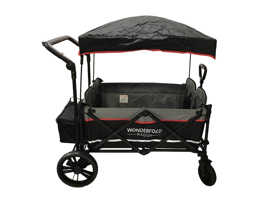 secondhand Wonderfold X4 Push & Pull Quad Stroller, 2022, Black