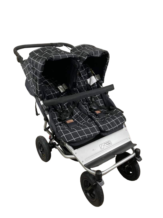 used Mountain Buggy Duet Double Stroller, 2022, Grid