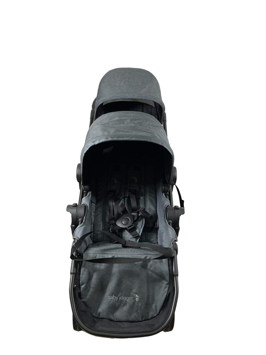 secondhand Baby Jogger City Select 2 Double Stroller, Radiant Slate Gray, 2022