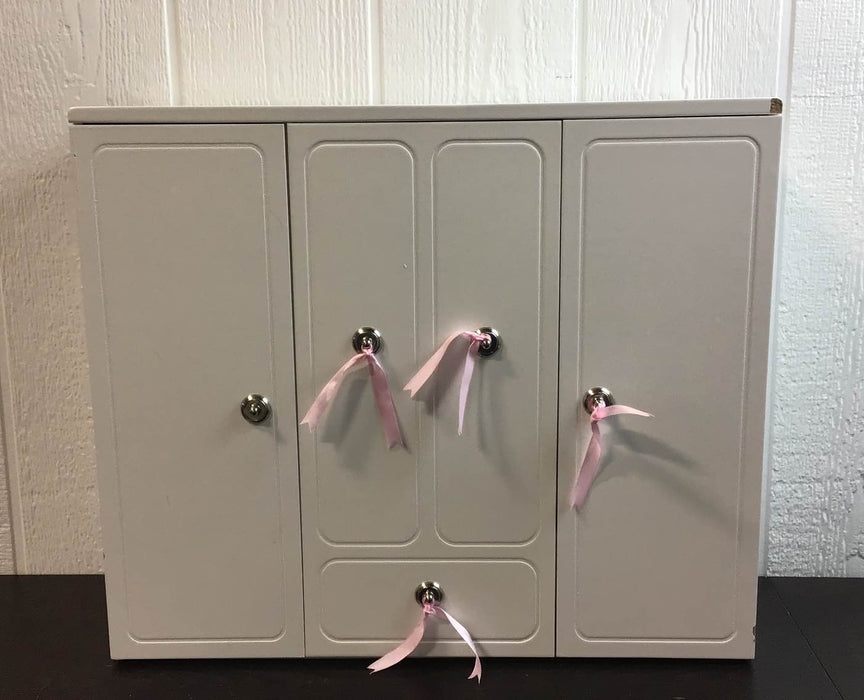 used Our Generation Wooden Wardrobe Closet For 18” Dolls