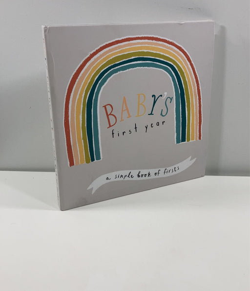 used Lucy Darling Baby’s First Year Little Rainbow Memory Book