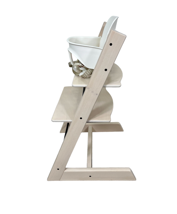 Stokke Tripp Trapp Complete High Chair, Whitewash, Nordic Grey