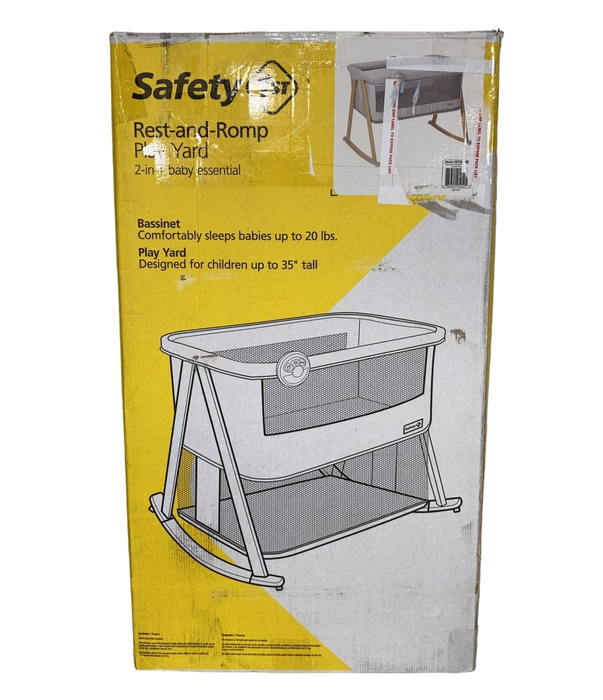 used Safety 1st Rest-and-Romp Play Yard, Dunes Edge