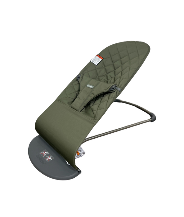 BabyBjorn Bouncer Bliss, Dark Gray Frame, Dark Green