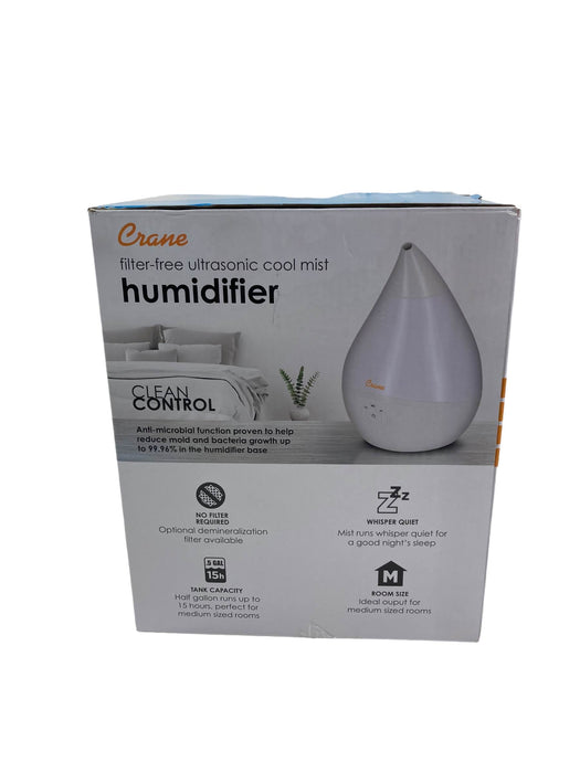 secondhand Crane Ultrasonic Cool Mist Humidifier, White