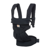 used Ergobaby Four Position 360 Baby Carrier, Pure Black