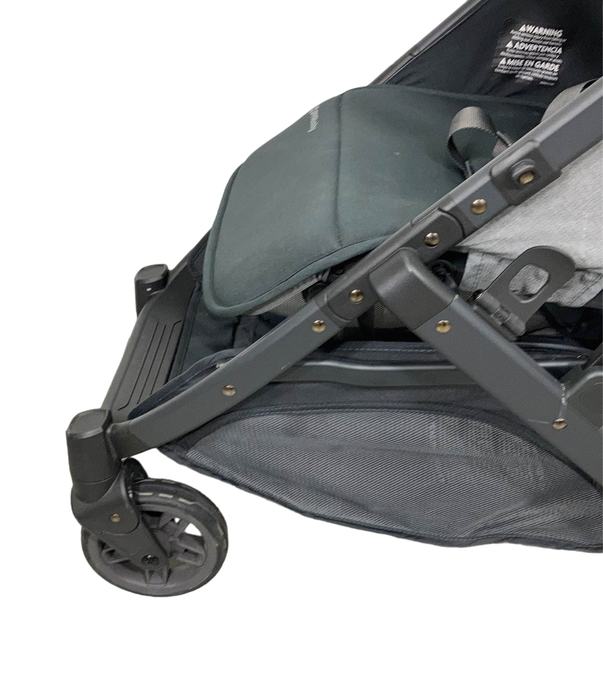 UPPAbaby MINU V2 Stroller, 2022, Greyson (Charcoal Melange)