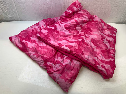 secondhand KidKraft Sleeping Bag, Pink camo