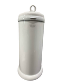 secondhand Ubbi Diaper Pail, White, With Dispenser Bag Refills