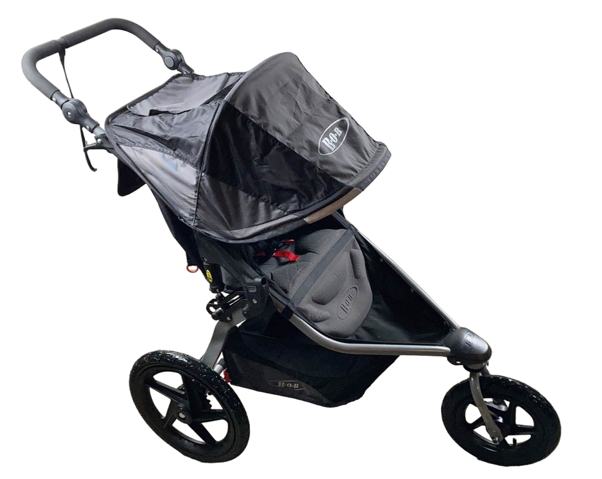 used BOB Revolution Flex Single Jogging Stroller, 2017, Graphite Black