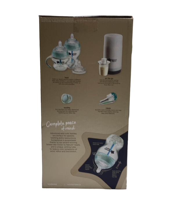 secondhand Tommee Tippee Advanced Anti Colic Newborn Baby Bottle Feeding Gift Set