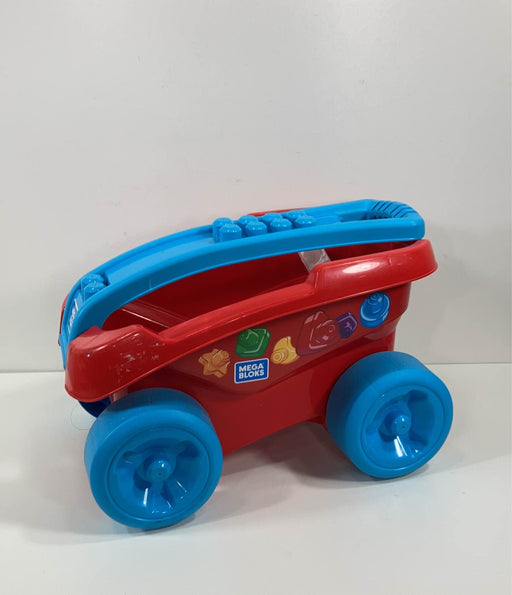 used Mega Bloks First Builders Block Scooping Wagon