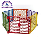 used North States Toddleroo Superyard Ultimate Playard, 6 Panel