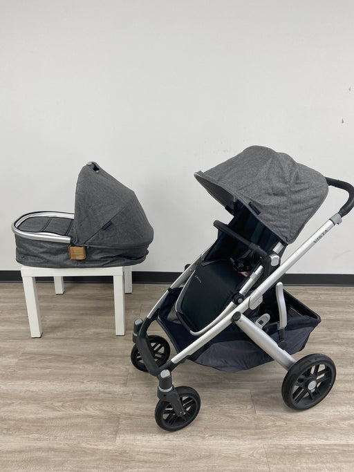 secondhand UPPAbaby VISTA V2 Stroller, 2019, Jordan (Charcoal Melange)