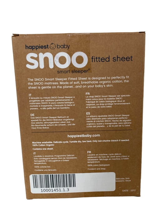 secondhand Happiest Baby SNOO Fitted Sheet, Ivory