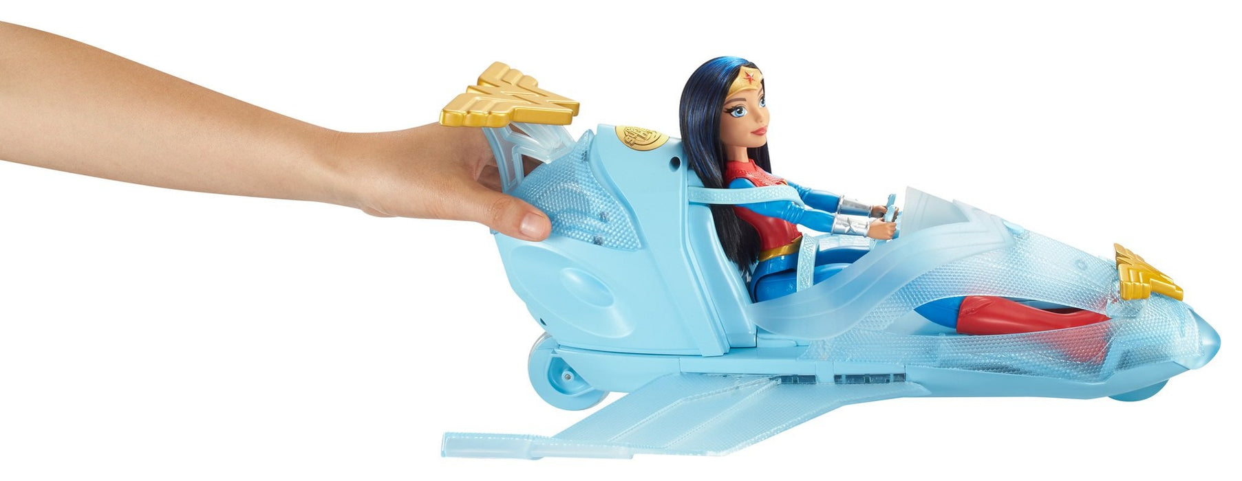 DC Super Hero Girls Wonder Woman Doll & Invisible Jet