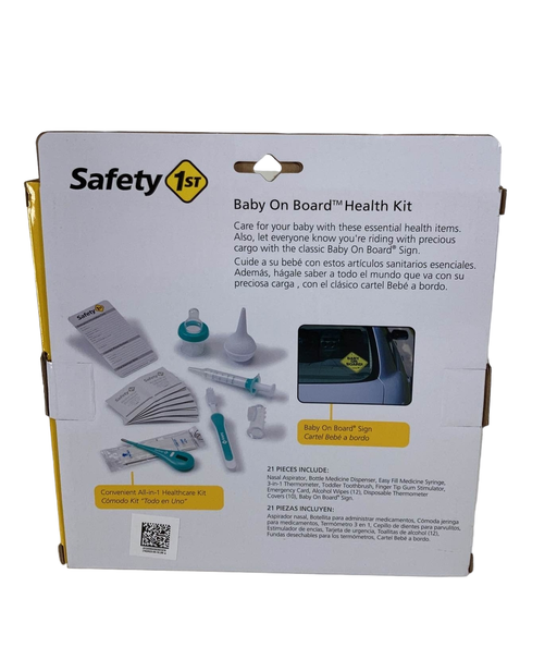 secondhand Safety 1st Baby On Board Health Kit