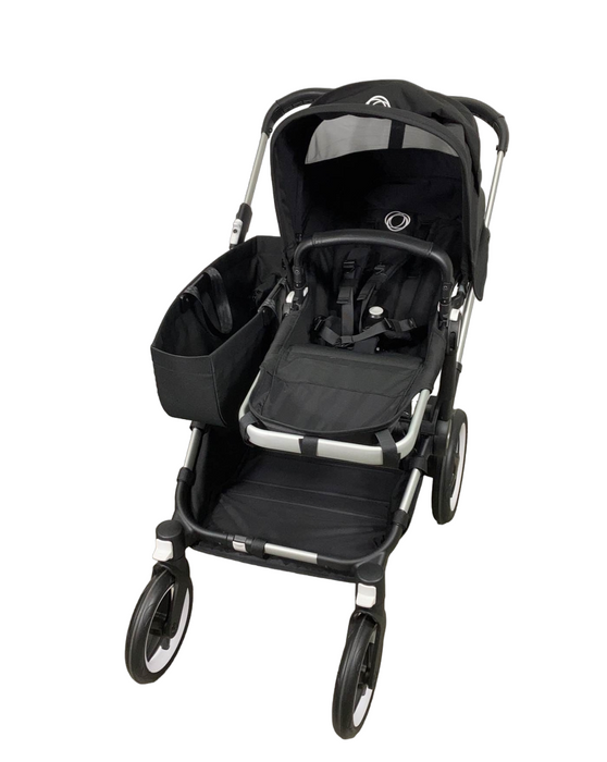 secondhand Bugaboo Donkey 5 Duo Stroller, 2022, Aluminum, Black