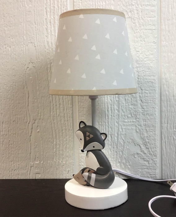 secondhand Lambs & Ivy Raccoon Lamp