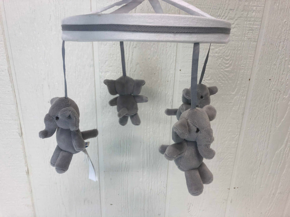 used Pottery Barn Kids Crib Mobile, Flying Elephant