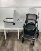 secondhand UPPAbaby VISTA V2 Stroller, 2022, Anthony (White & Grey Chenille)