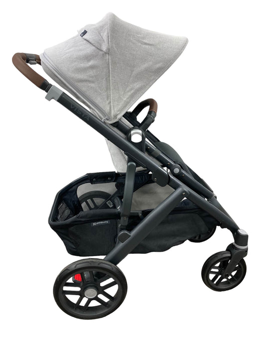 secondhand UPPAbaby VISTA V2 Stroller, 2022, Anthony (White & Grey Chenille)