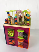 secondhand B. Toys Zany Zoo Wooden Activity Cube