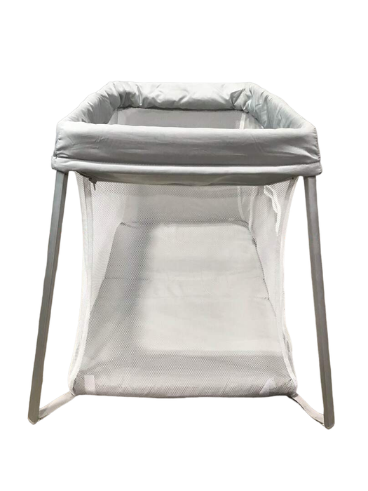 secondhand Baby Joy Travel Crib With Zipper, Silver