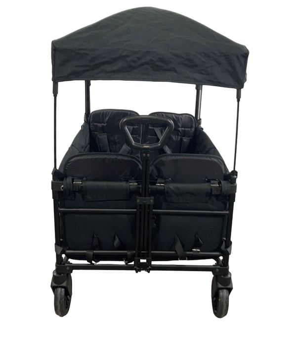 secondhand Wonderfold X4M Push & Pull Quad Stroller, 2022, Stealth Black