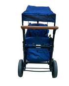 used Wonderfold X2 Push + Pull Double Stroller Wagon, Navy, 2022