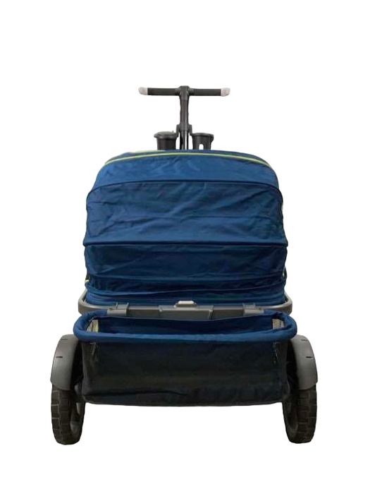 Gladly Family Anthem4 Classic 4 Seater All Terrain Wagon Stroller, Neon Indigo