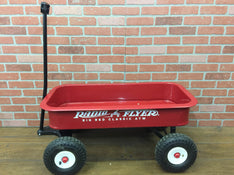 used Radio Flyer Classic Red Wagon Plus Umbrella