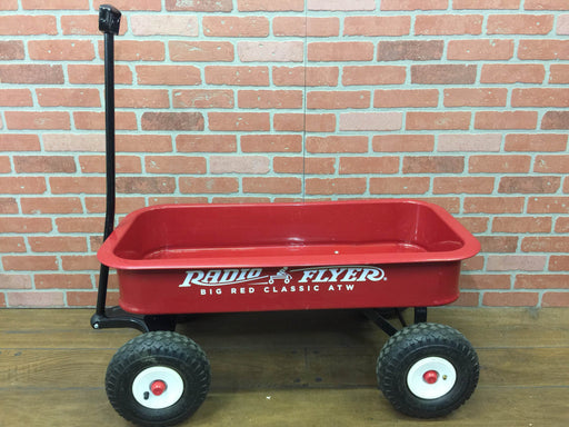 used Radio Flyer Classic Red Wagon Plus Umbrella