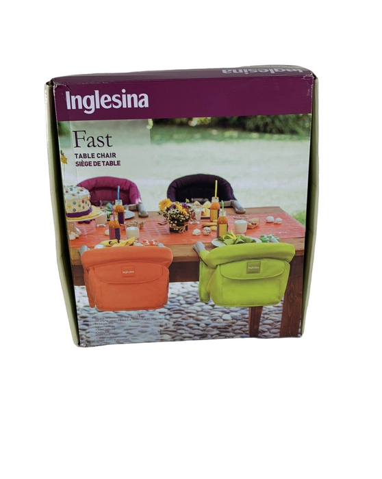 used Inglesina Fast Table Chair, Lime Green